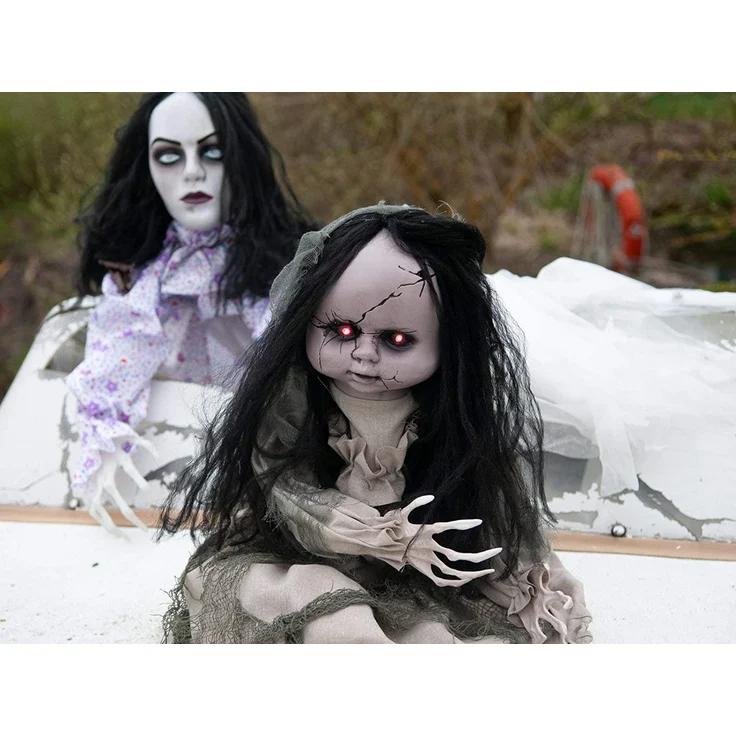 EUROPALMS Halloween Tanzende Geisterpuppe, 46-80cm – Bild 6