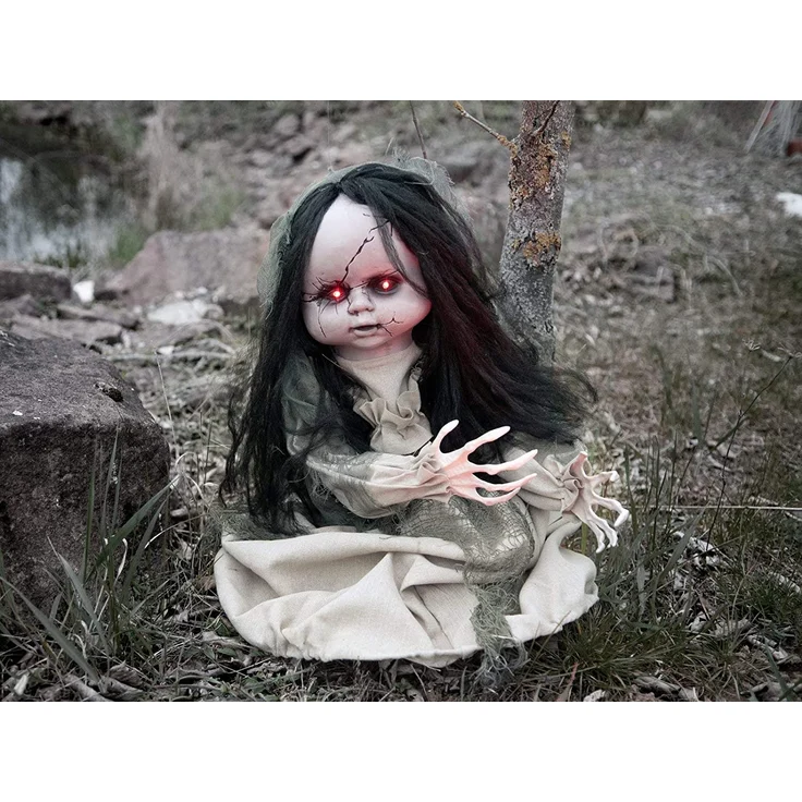 EUROPALMS Halloween Tanzende Geisterpuppe, 46-80cm – Bild 4