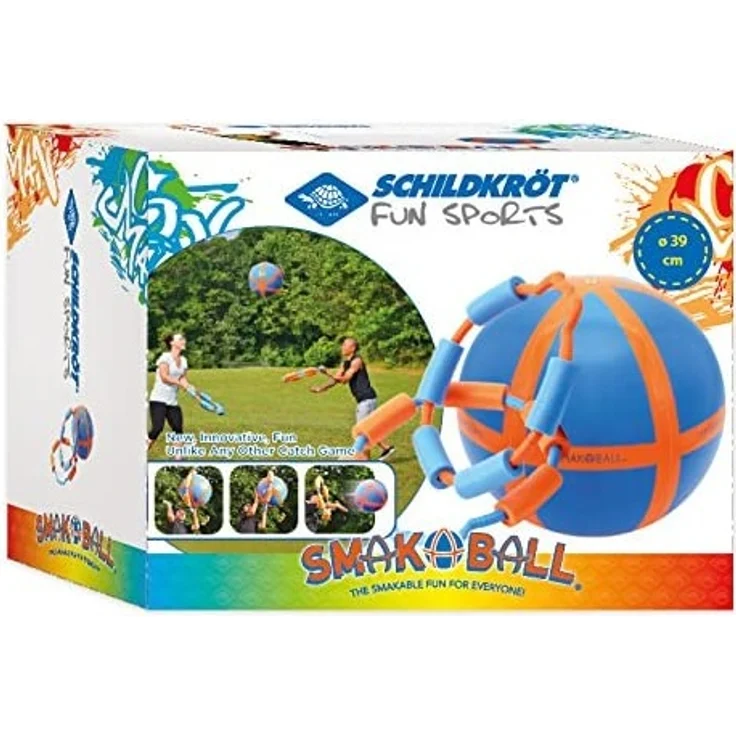 Schildkröt Funsports SMAK-A-BALL Set 2 Fänger Fun Sport, Blau/Orange, One size – Bild 5