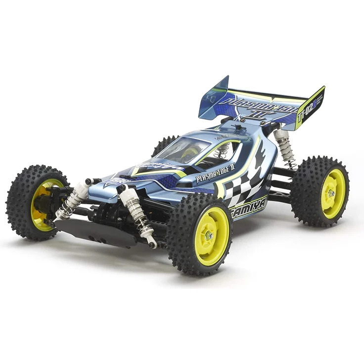 TAMIYA 1:10 RC Plasma Edge II (TT-02B) - ferngesteuertes Auto - RC-Fahrzeug - Off Road Race Buggy - RC Bausatz - Elektromotor - unlackiert - 58630 – Bild 2