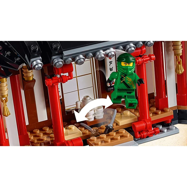 LEGO 70670 NINJAGO - Kloster des Spinjitzu mit 8 Minifiguren, 1070 Teile – Bild 5