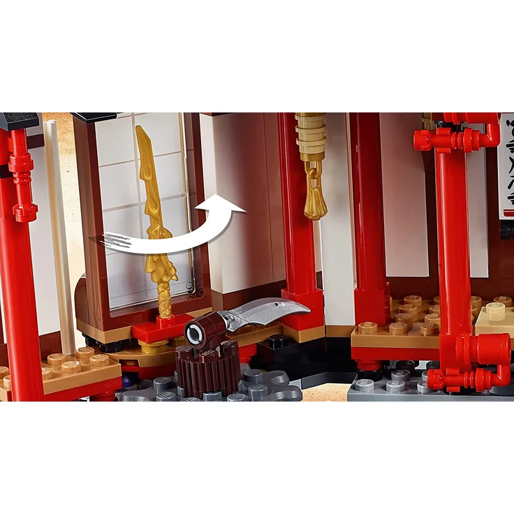 LEGO 70670 NINJAGO - Kloster des Spinjitzu mit 8 Minifiguren, 1070 Teile – Bild 6