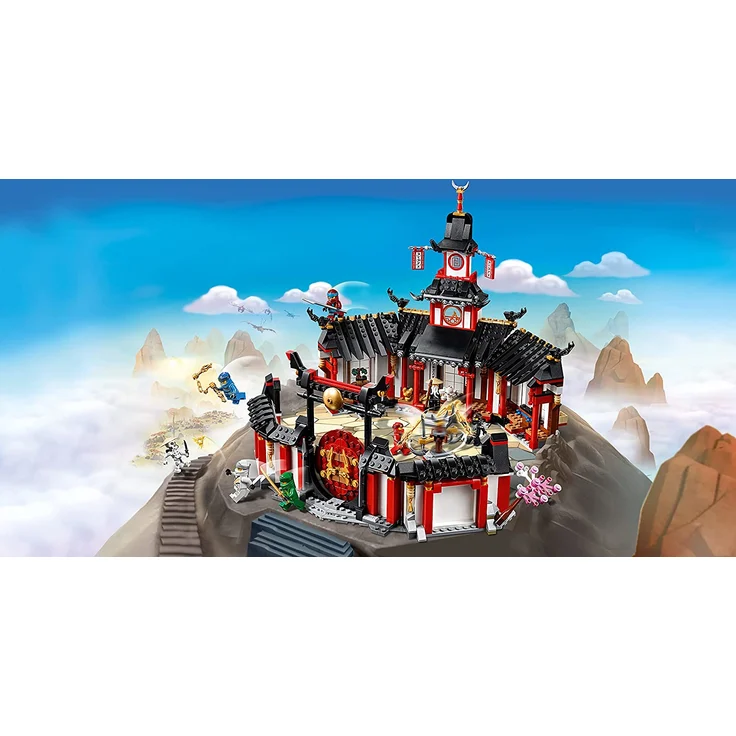 LEGO 70670 NINJAGO - Kloster des Spinjitzu mit 8 Minifiguren, 1070 Teile – Bild 3