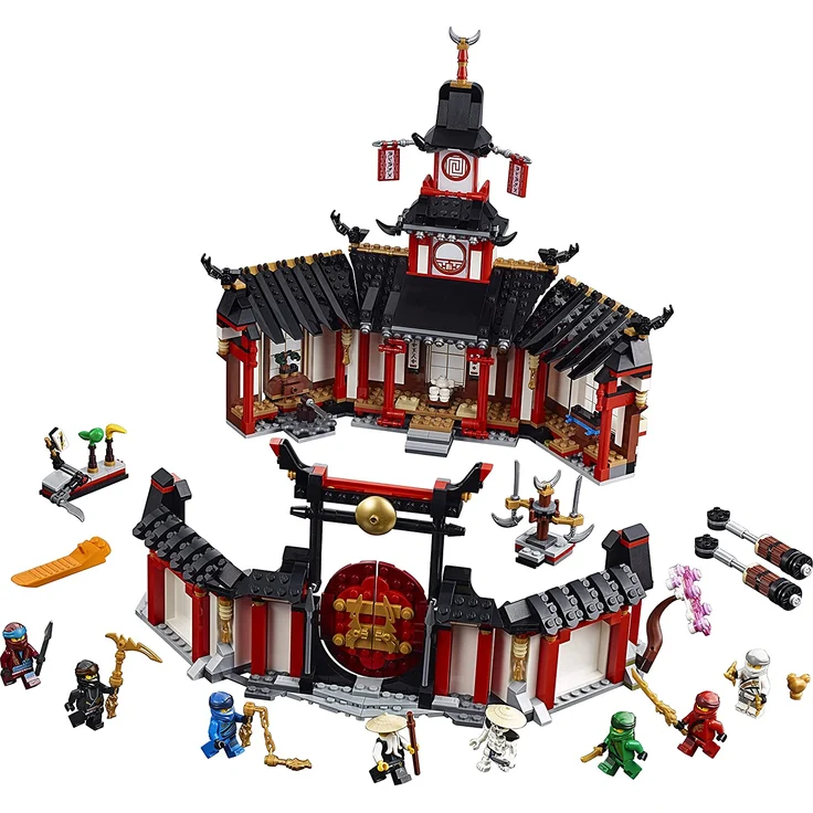 LEGO 70670 NINJAGO - Kloster des Spinjitzu mit 8 Minifiguren, 1070 Teile – Bild 2