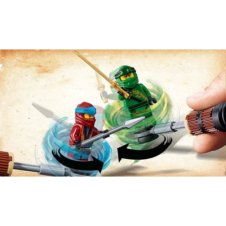 LEGO 70670 NINJAGO - Kloster des Spinjitzu mit 8 Minifiguren, 1070 Teile – Bild 9