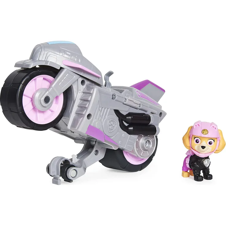 Moto Pups Motorräder | Pull Back Motor und Spielfiguren | Paw Patrol Skye
