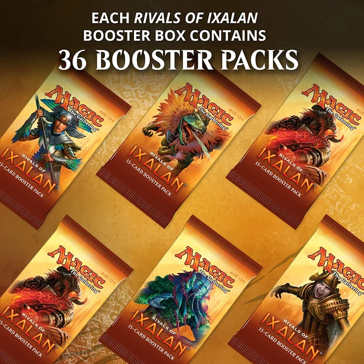 Magic The Gathering MTG-Rix-BD-EN Rivals of Ixalan Tauschkarten-Booster-Packung, 36 Pakete in Aufstellkarton (in englischer Sprache) – Bild 2