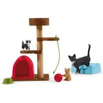 Schleich Farm World Spielset Spielspaß für niedliche Katzen