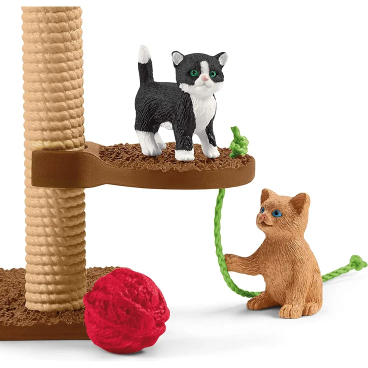 Schleich Farm World Spielset Spielspaß für niedliche Katzen – Bild 5