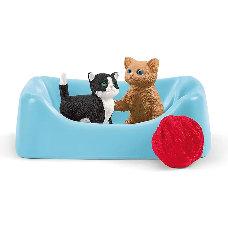 Schleich Farm World Spielset Spielspaß für niedliche Katzen – Bild 7