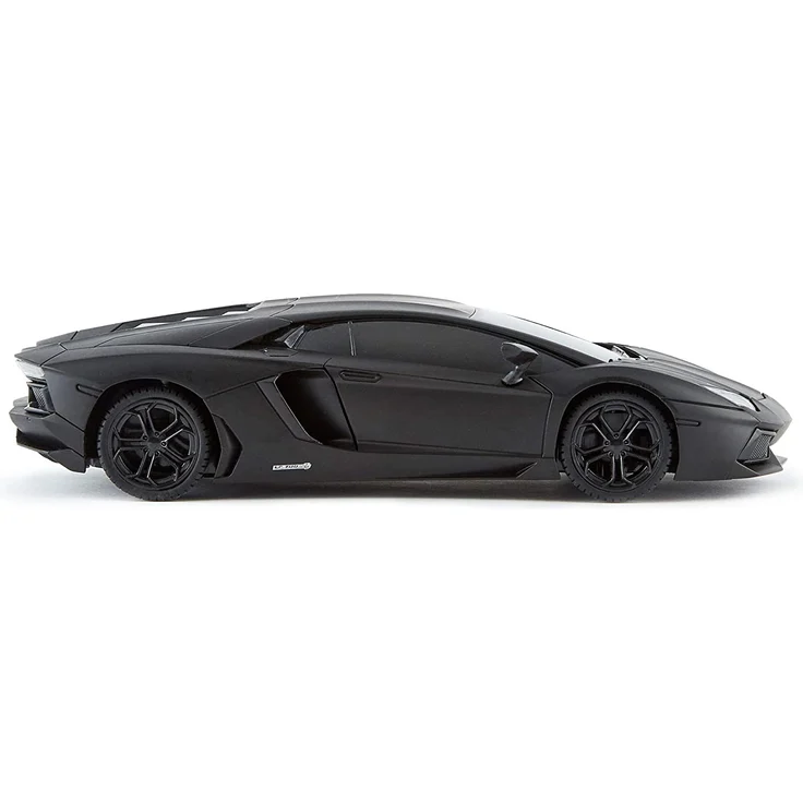CMJ RC CARS Lamborghini Aventador Ferngesteuertes Auto RC Mit Arbeitsscheinwerfern, fernsteuerung Auto Straßenmaßstab 1:24, 2,4 GHz , großartiges Spielzeug (Schwarz) – Bild 5