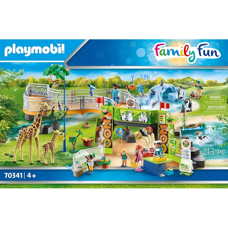 Playmobil 70341 - Family Fun - Mein großer Erlebnis-Zoo – Bild 4