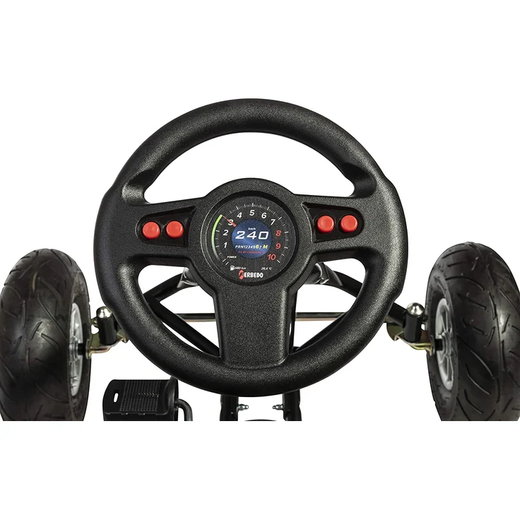 FERBEDO AT X-Racer schwarz/gelb Gokart – Bild 5