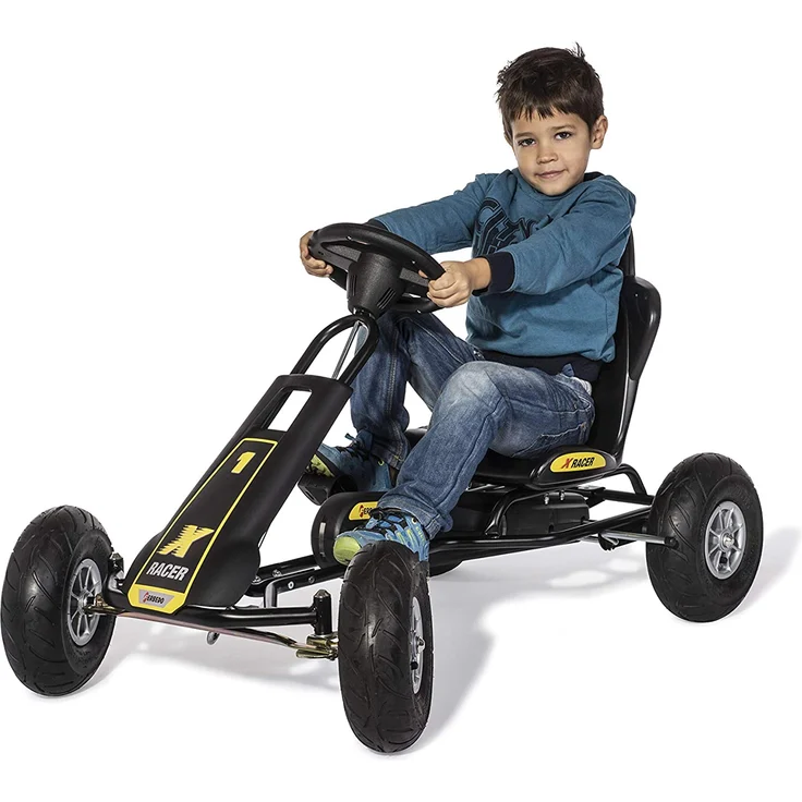 FERBEDO AT X-Racer schwarz/gelb Gokart – Bild 6