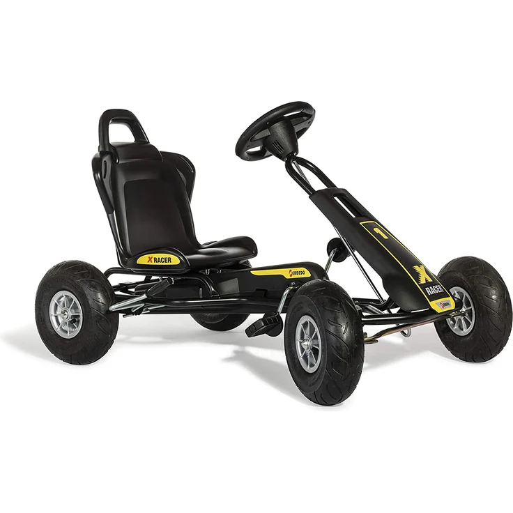 FERBEDO AT X-Racer schwarz/gelb Gokart – Bild 1