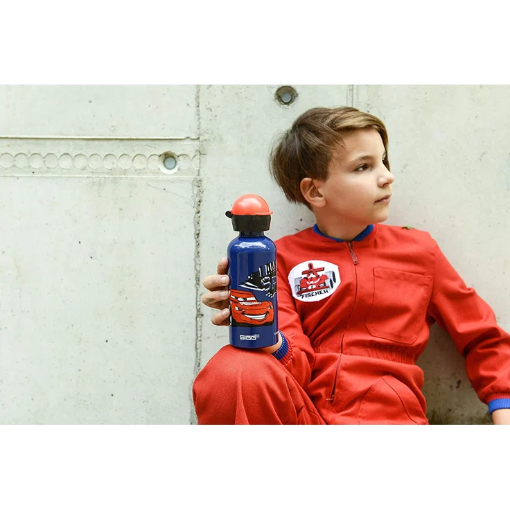 Sigg Unisex Jugend Cars Speed Trinkflasche, mehrfarbig, 0,4 l – Bild 8