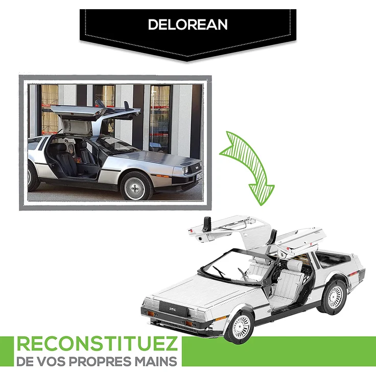 Metal Earth: DeLorean – Bild 2
