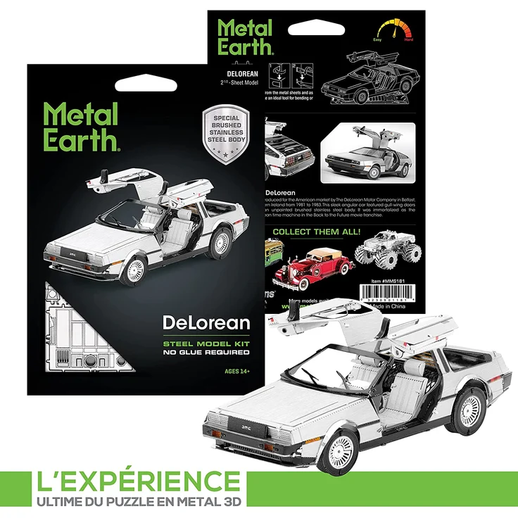 Metal Earth: DeLorean – Bild 7
