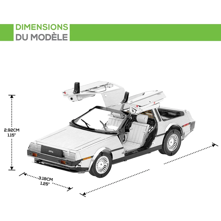 Metal Earth: DeLorean – Bild 6
