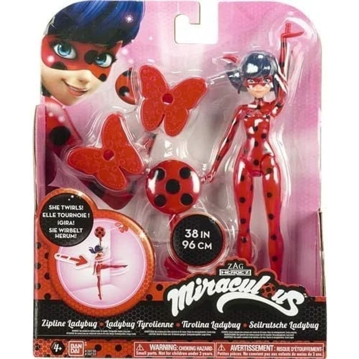 Ladybug – Figuren Aktion, 17 cm (Bandai 39730sf) – Bild 3