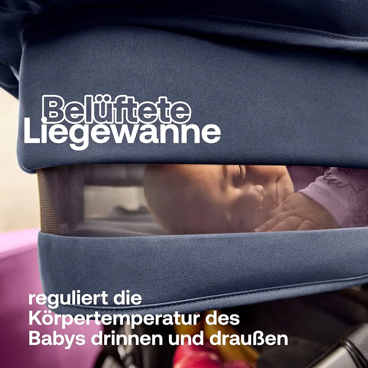 Bugaboo 'Donkey 5 Mono' Kombikinderwagen 2in1 Komplett Schwarz – Bild 7