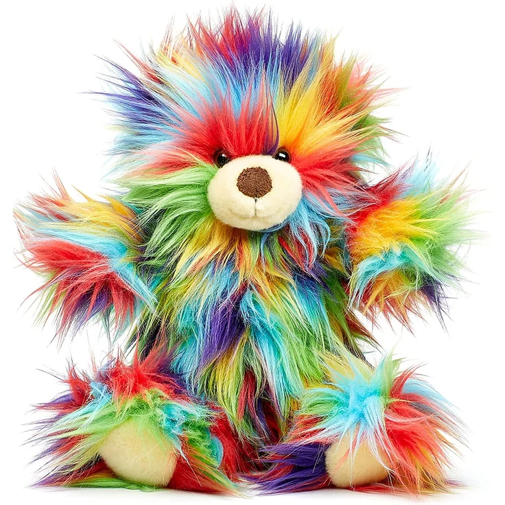 Uni-Toys - Pipbuch Gute-Laune-Teddy - 23 cm (Höhe) - Teddybär - Plüschtier, Kuscheltier – Bild 3