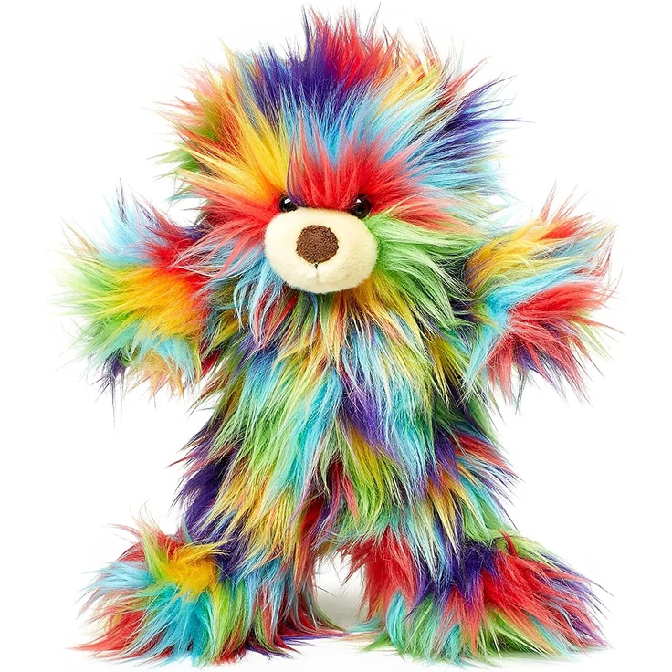 Uni-Toys - Pipbuch Gute-Laune-Teddy - 23 cm (Höhe) - Teddybär - Plüschtier, Kuscheltier – Bild 2
