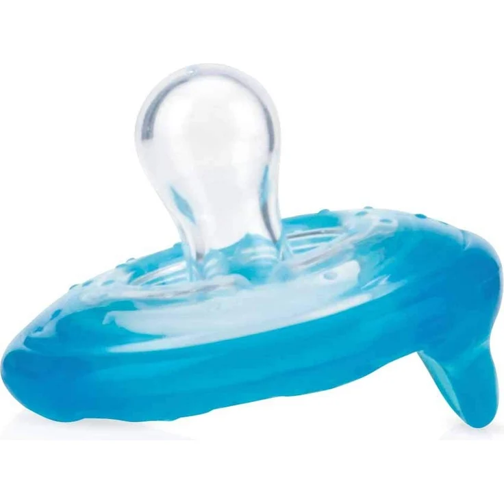 Nûby - 2 Natural Flex™ Schnuller Kirschform - Grün & Aqua - 0-6 Monate – Bild 2