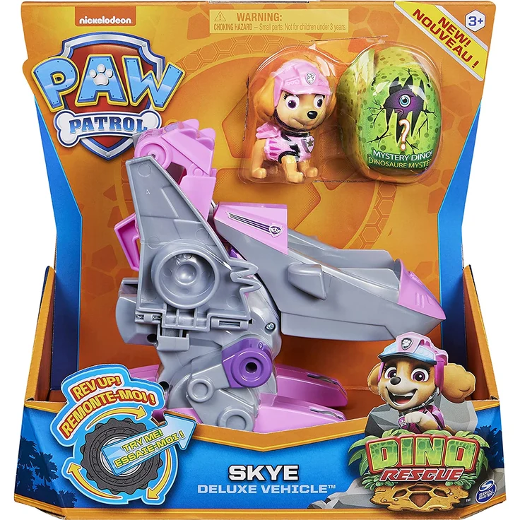 Nickelodeon einsatzfahrzeug Dino Pfote Patrol Skye junior 23 cm - Preisvergleich – Bild 2