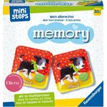 Ravensburger ministeps 4176 Mein allererstes memory, Kinderspiel mit Stoffkarten, Spielzeug ab 2,5 Jahre