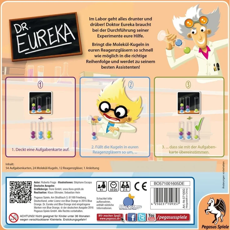 Pegasus Spiele 57100G - Dr. Eureka – Bild 3