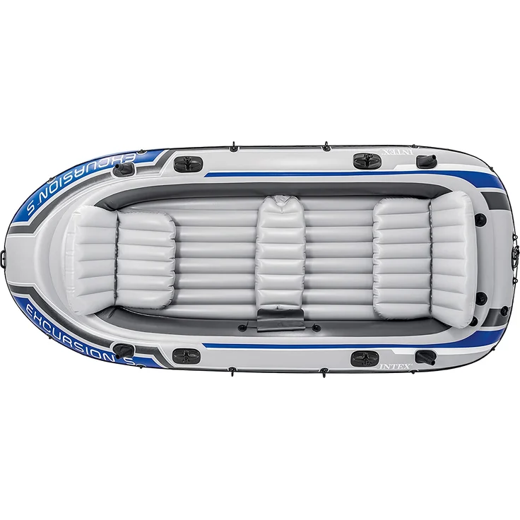 Intex 68325 'Excursion 5', Schlauchboot-Set, tragfähig bis 5 Personen, max. belastbar bis 455 kg – Bild 2