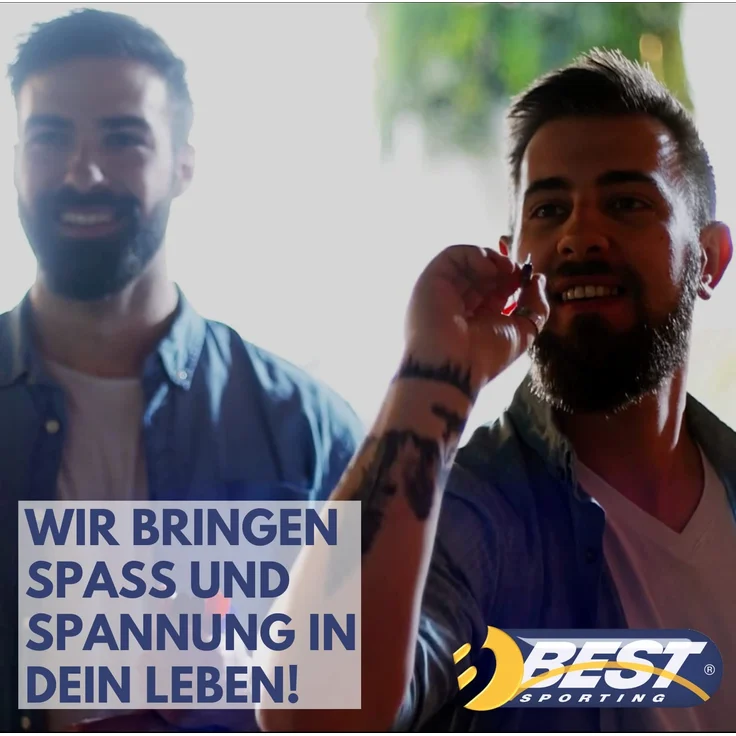 Best Sporting Dartscheibe elektronisch Blackpool I elektronische Dartscheibe mit LED-Anzeigen I E-Dartscheibe mit 12 Dartpfeilen & Ersatzspitzen I hochwertiger Dartautomat für 8 Spieler - Preisvergleich – Bild 5