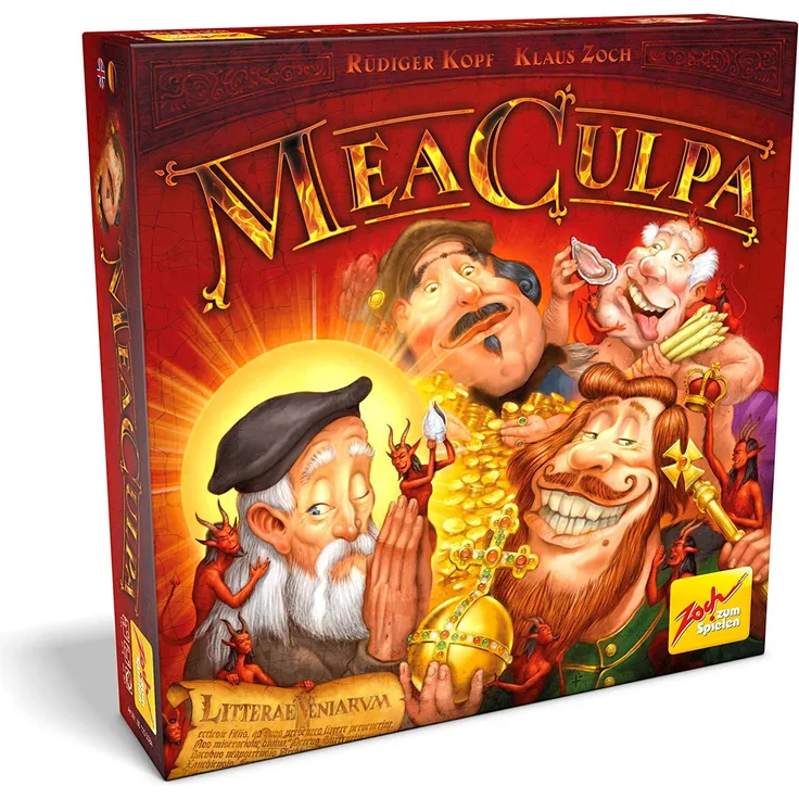 Zoch 601105084 MEA Culpa, Brettspiel