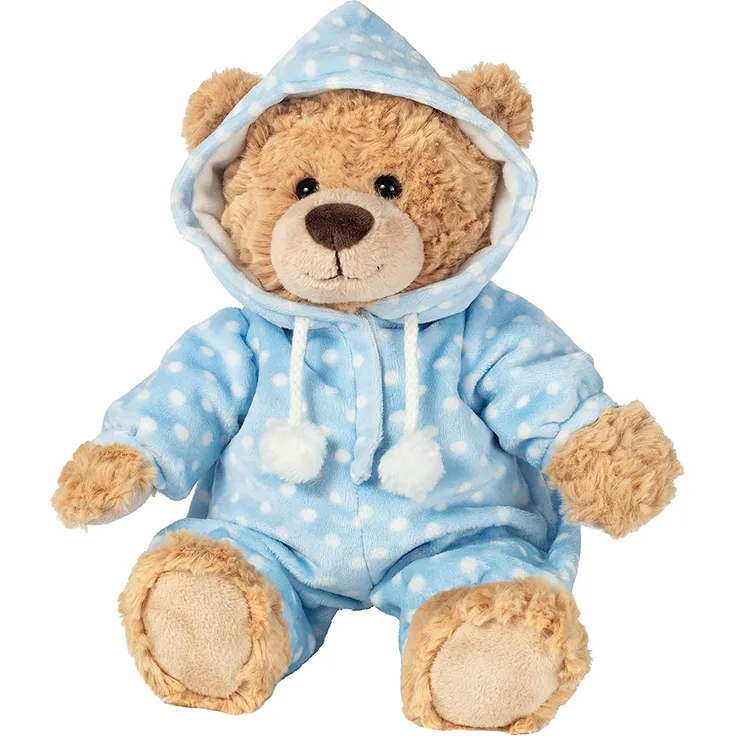 Teddy Hermann Schlafanzugbär, blau, 30 cm