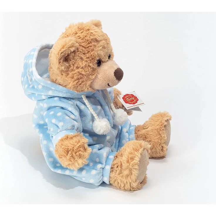 Teddy Hermann Schlafanzugbär, blau, 30 cm – Bild 2
