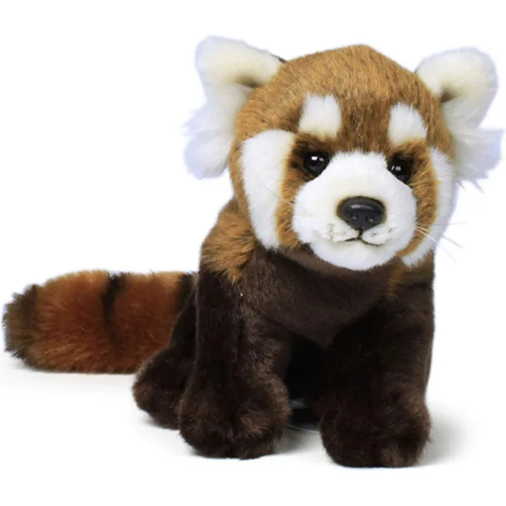 WWF WWF14790 Plüsch Roter Panda, realistisch gestaltetes Plüschtier, ca. 23 cm groß und wunderbar weich