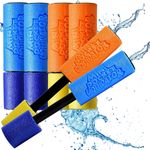 Wasserspritzpistole Schaumstoff 12er Pack | DAS ORIGINAL - MAX Liquidator© Mini Eliminator Wasserkanone in Premium Qualität | Spritzpistole Watergun Pool Kanone für Kinder | Spielspaß garantiert