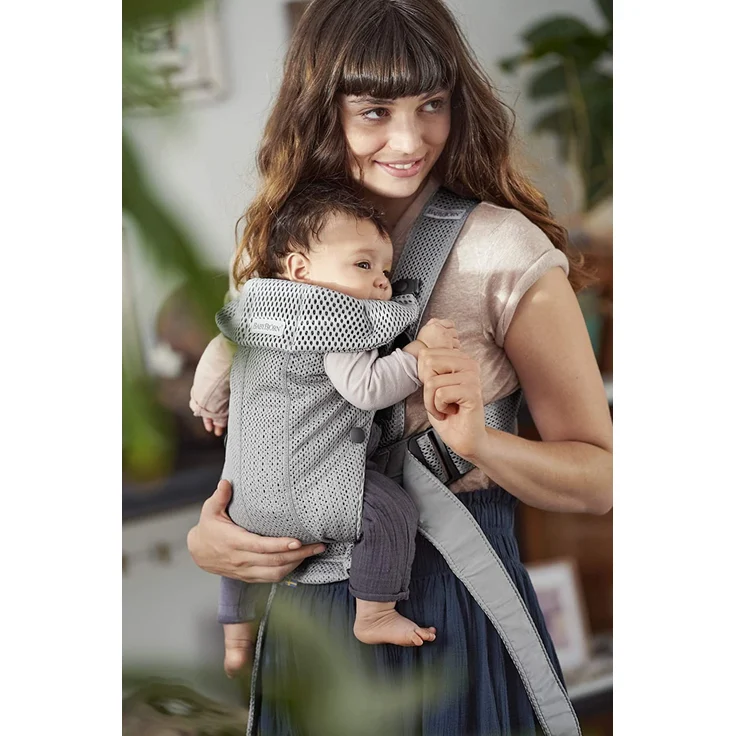 BABYBJÖRN 'Mini' Babytrage grau – Bild 5