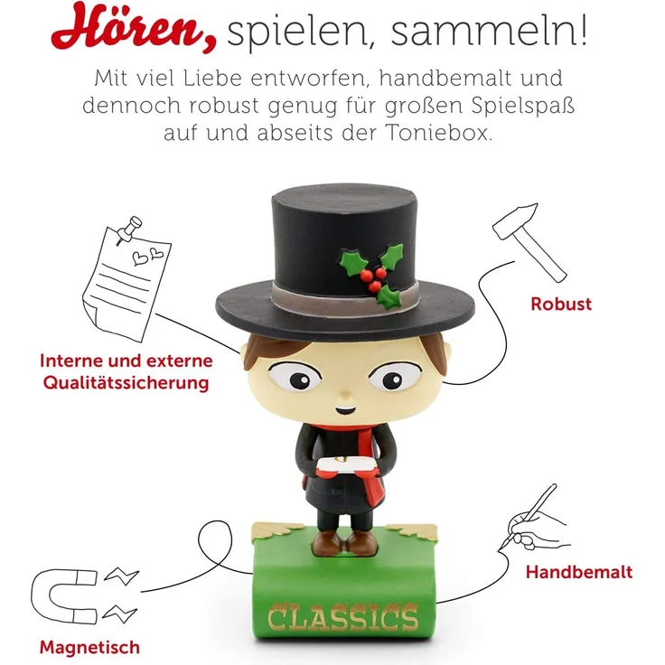 Tonies - Tonie - 5 Lieblings-Klassiker - Eine Weihnachtsgeschichte und vier weitere Klassiker – Bild 3