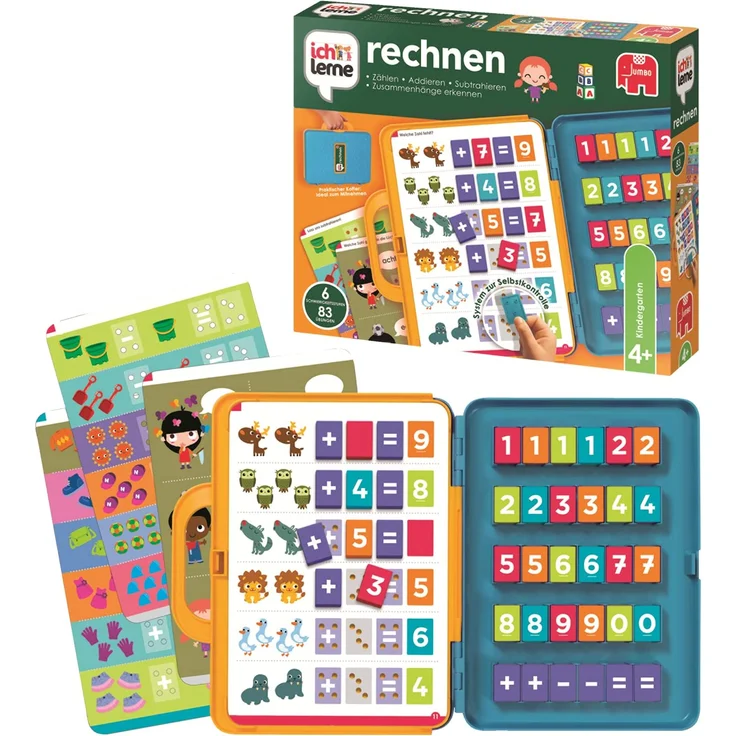 Jumbo Spiele 18078 ich lerne rechnen Lernspiel für Kinder, Ab 4 Jahren – Bild 7