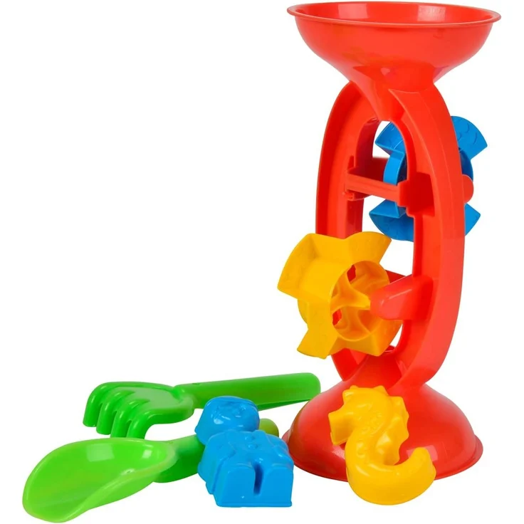 Simba Wassermühle-107113020 Sandspielzeug 107113020 Sand und Wassermühle, Mehrfarbig – Bild 3