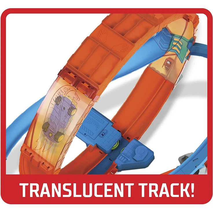 Mattel Hot Wheels Riesen Looping-Crash Trackset – Bild 4