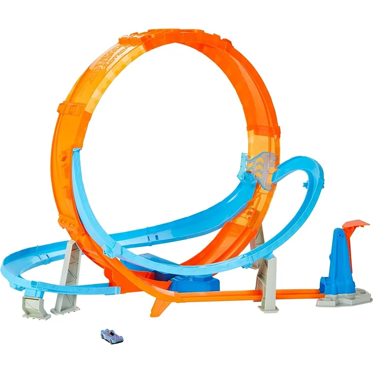 Mattel Hot Wheels Riesen Looping-Crash Trackset – Bild 1