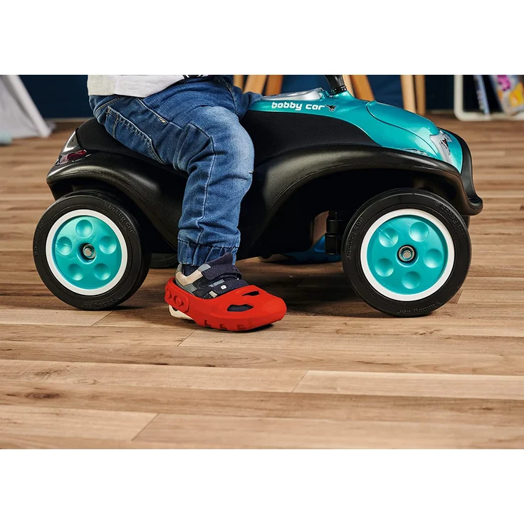 BIG - Shoe-Care Schuhschoner - für Kinderschuhe der Größe 21 bis 27, Überschuhe schützen vor Abrieb, Anti-Rutsch-Profil, keine Spuren am Boden, für Kinder ab 1 Jahr, rot – Bild 7
