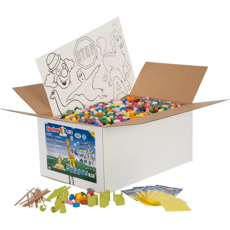 fischer TiP Box XXL, Bastelset, für Kinder ab 3 Jahre - 49114