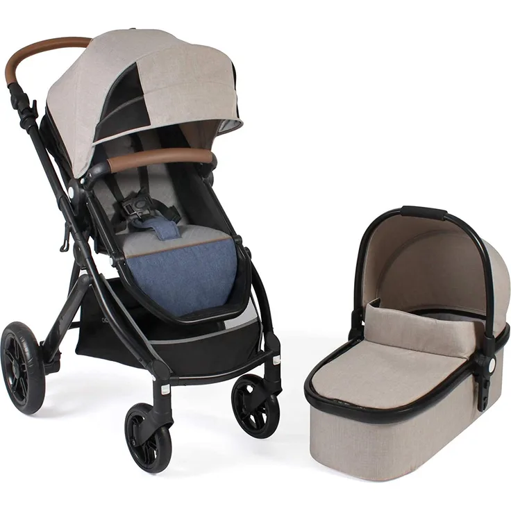 Chic 4 Baby Kombikinderwagen 2 in 1 TORRE Jeans beige