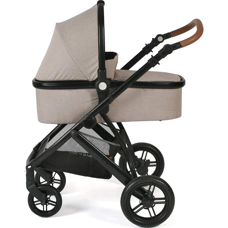 Chic 4 Baby Kombikinderwagen 2 in 1 TORRE Jeans beige – Bild 6