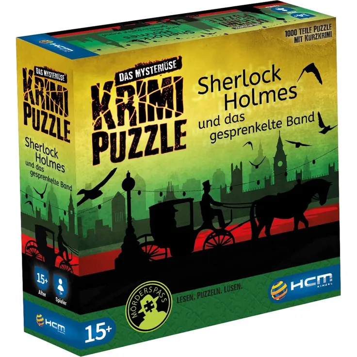 Sherlock Holmes - Das mysteriöse Krimi Puzzle