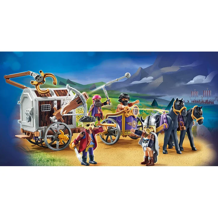 PLAYMOBIL:THE MOVIE 70073 Charlie mit Gefängniswagen, Ab 5 Jahren – Bild 3